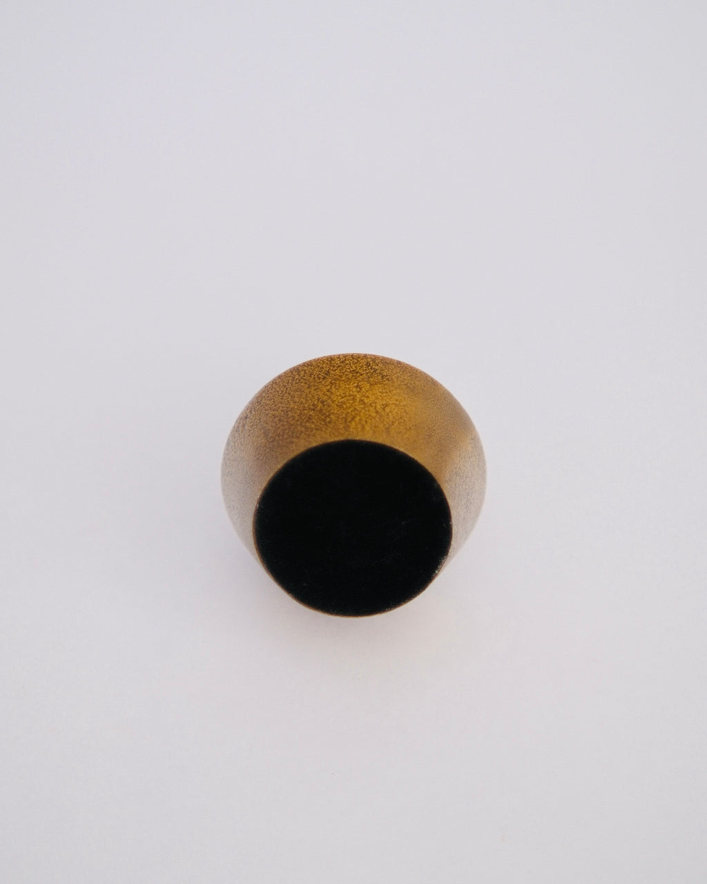 The Buoy Holder | Mid-Century Cast Brass Brutalist Candleholder