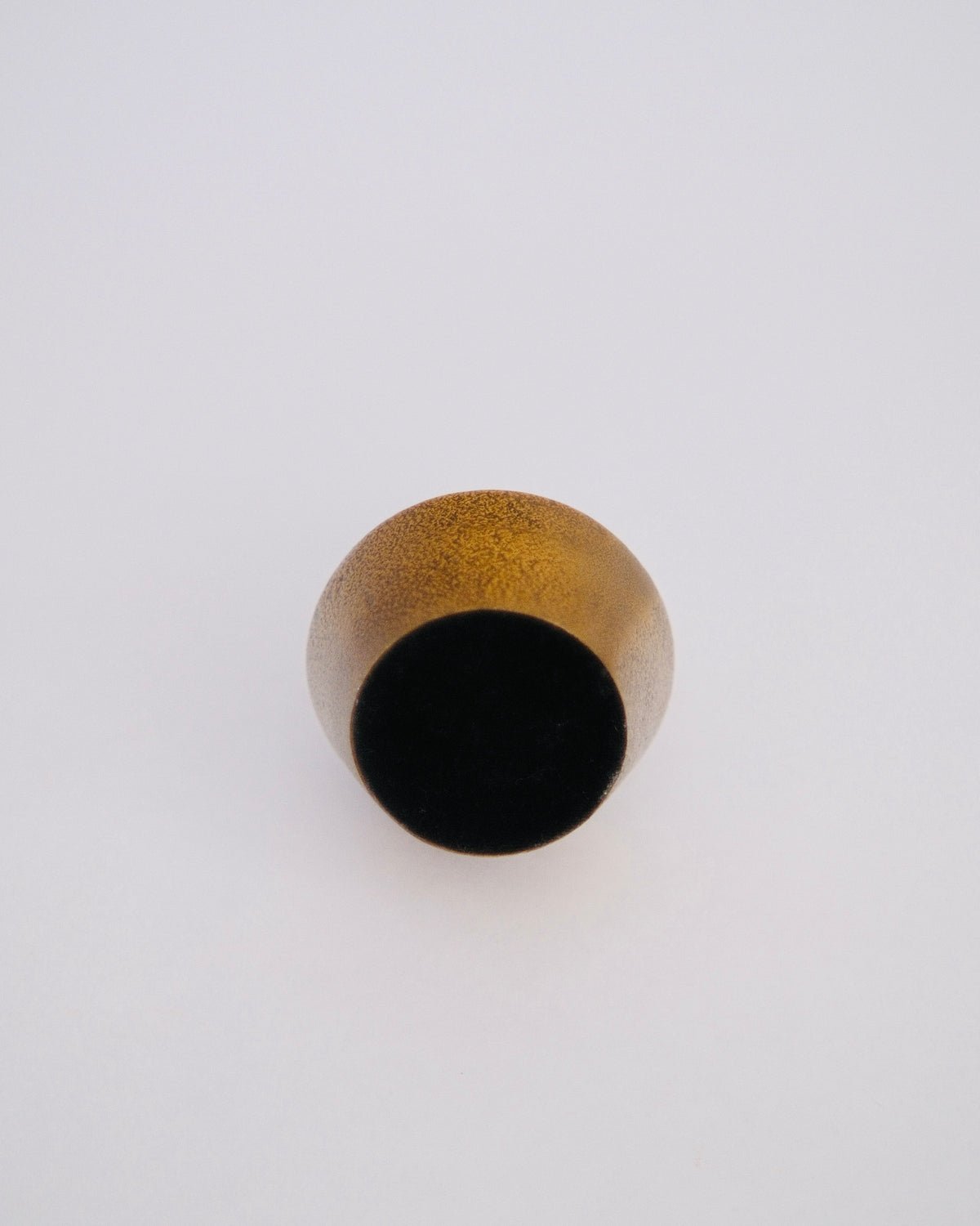 The Buoy Holder | Mid-Century Cast Brass Brutalist Candleholder