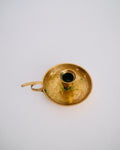 The Deckhand Chamberstick | Vintage Brass Handled Candleholder