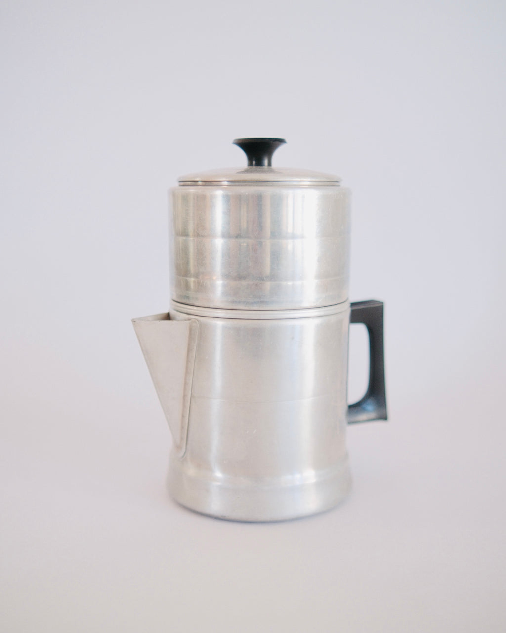 The Morning Slow-Down | Mid-Century Comet 7-Cup Aluminum Drip Coffee Pot
