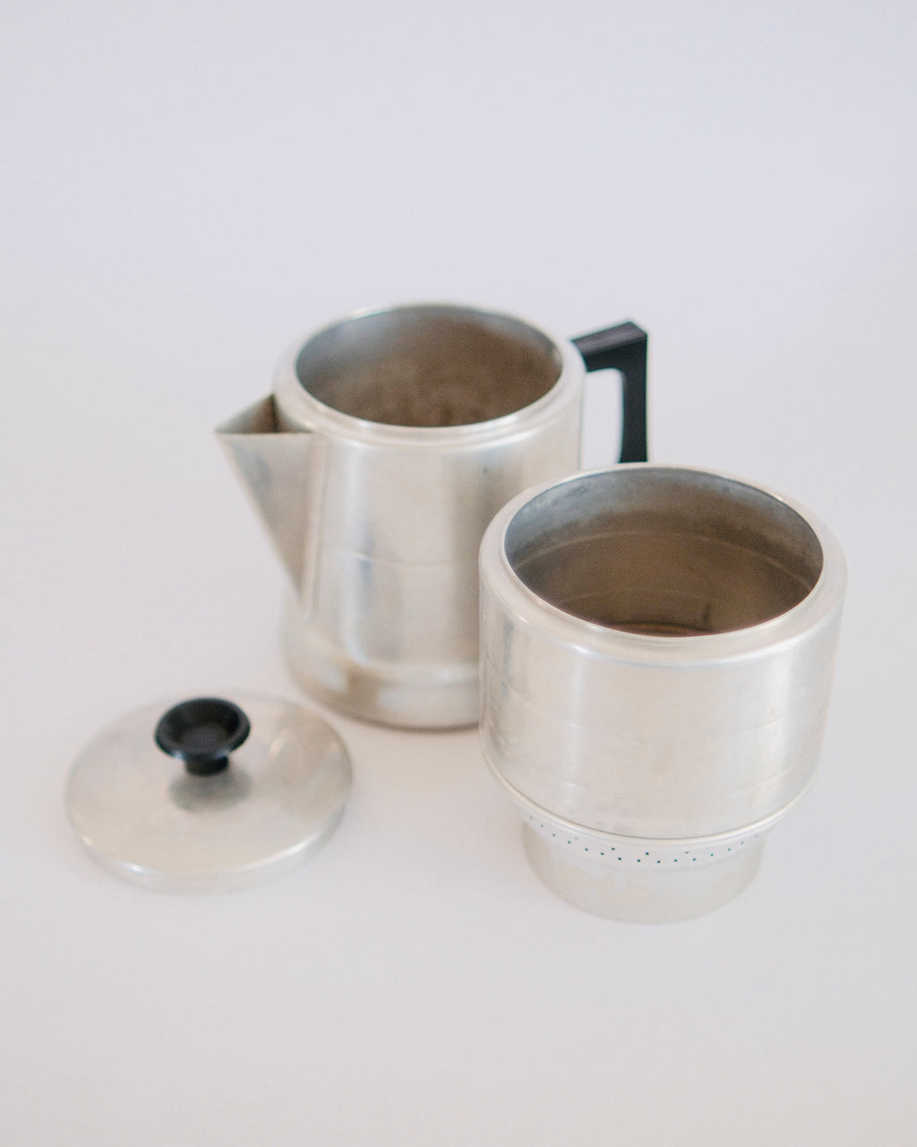 The Morning Slow-Down | Mid-Century Comet 7-Cup Aluminum Drip Coffee Pot