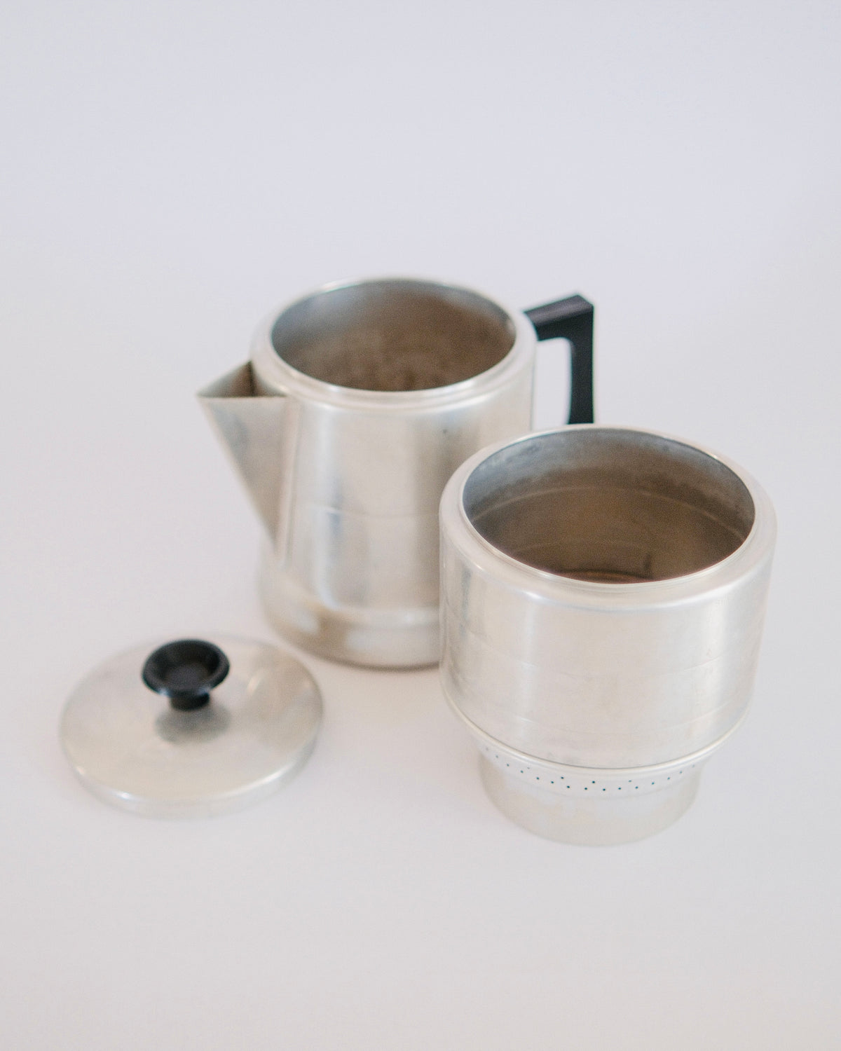 The Morning Slow-Down | Mid-Century Comet 7-Cup Aluminum Drip Coffee Pot