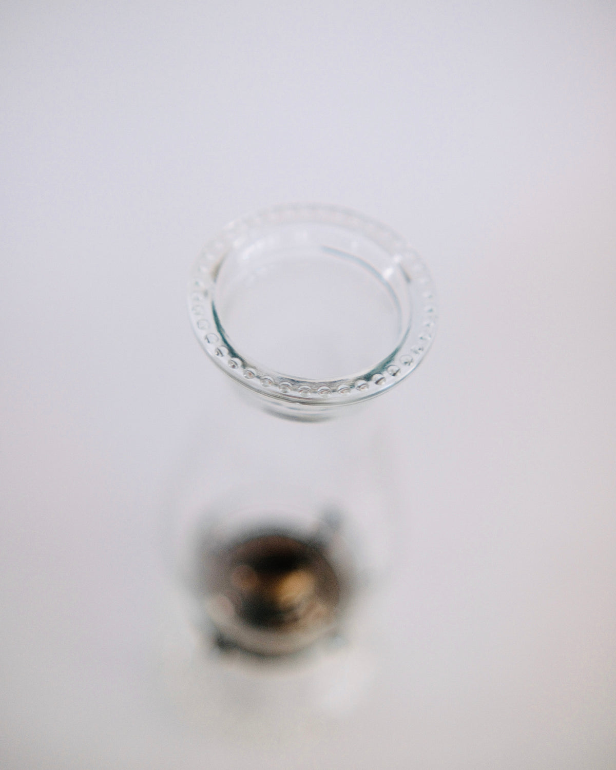 The Beacon | Vintage Austrian Cut Crystal Oil Lamp & Hurricane Chimney