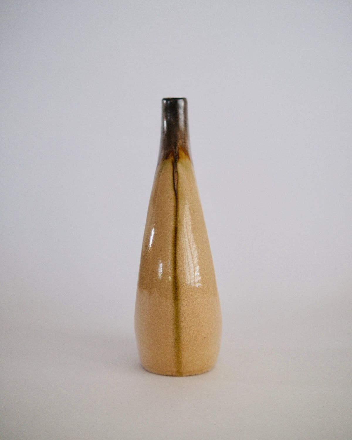 The Flame Vessel | Mid-Century Biomorphic Studio Pottery Sculptural Vase