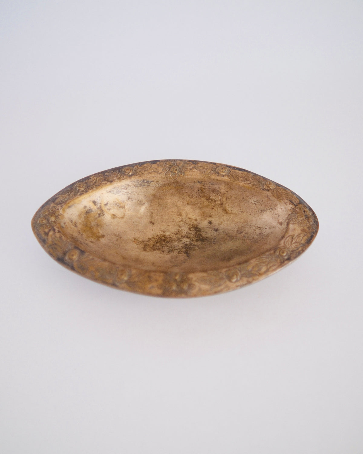 The Salvage Vessel | Vintage Hand-Cut Mexican Brass Catchall