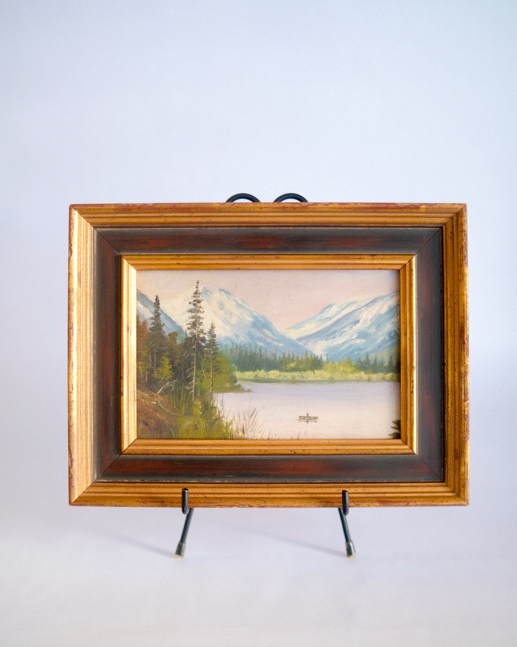 The Solitary Waters | Framed Mid-Century Mountain Landscape