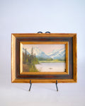 The Solitary Waters | Framed Mid-Century Mountain Landscape