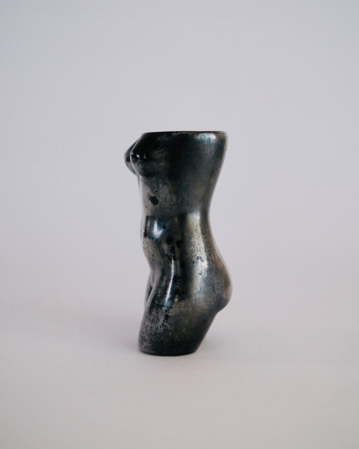 The Venus Form |  Vintage Studio Ceramic Female Torso Vase
