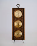 The Barometer | Springfield Carved Wood Wall Weather Station